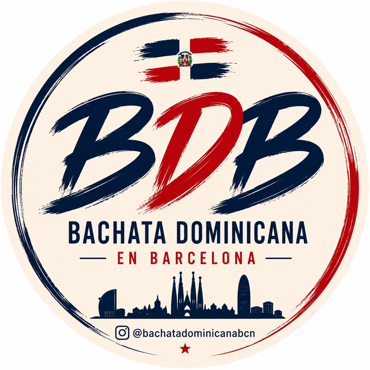 Logo Bachata Dominicana Barcelona